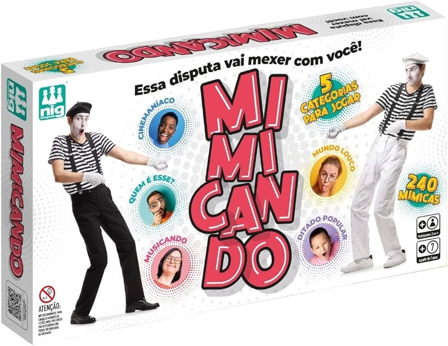 Jogo Mimicando, Nig Brinquedos, Multicolorido, 1130 | Amazon.com.br Jogo Mimicando, Nig Brinquedos, Multicolorido, 1130 | Amazon.com.br